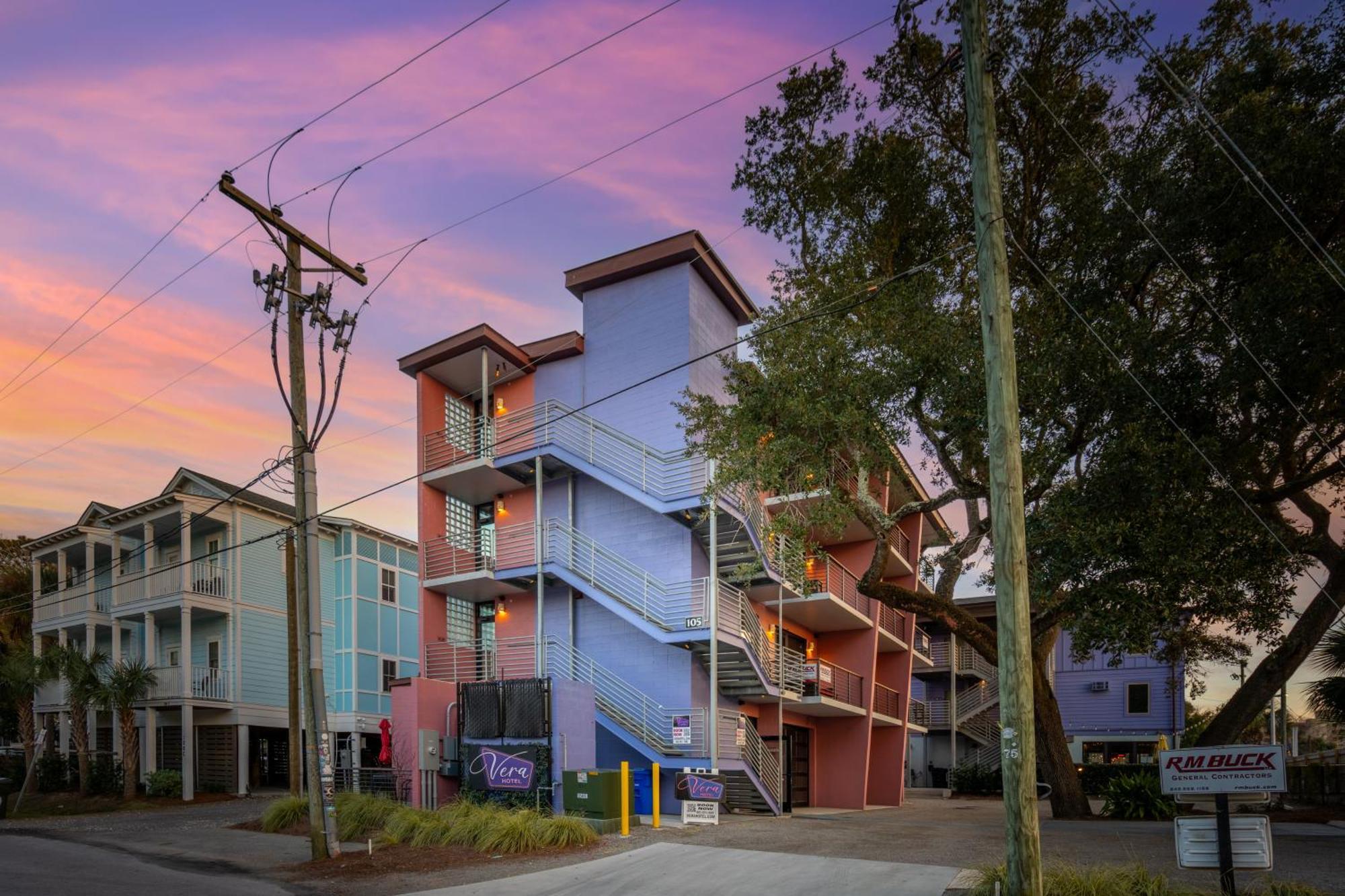 Boutique Vera Hotel In The Heart Of Folly Beach Luaran gambar